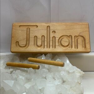 Wooden Name Puzzle for Kids